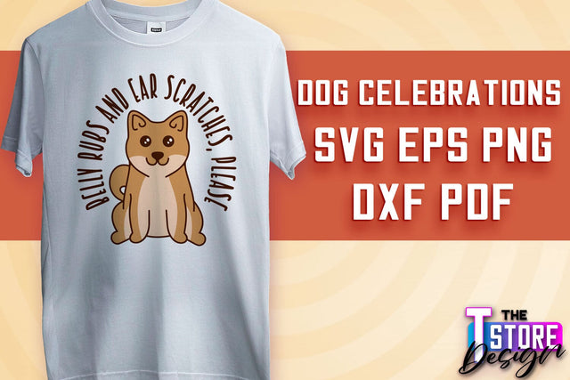 Dog Celebrations SVG Design | Dog SVG Quotes | Dog Celebration SVG Quotes v.1 SVG The T Store Design 