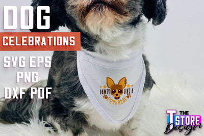 Dog Celebrations SVG Design | Dog SVG Quotes | Dog Celebration SVG Quotes v.2 SVG The T Store Design 