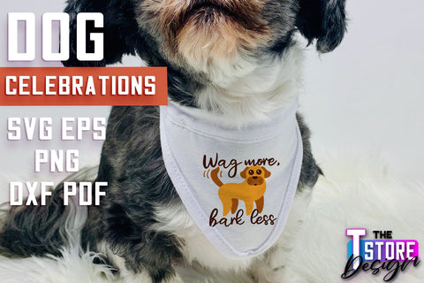 Dog Celebrations SVG Design | Dog SVG Quotes | Dog Celebration SVG Quotes v.2 SVG The T Store Design 