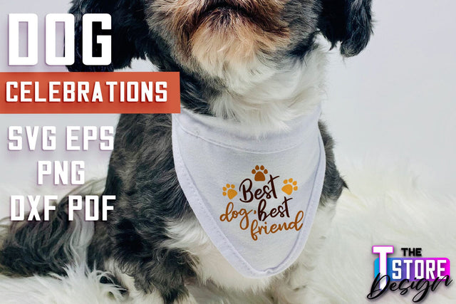 Dog Celebrations SVG Design | Dog SVG Quotes | Dog Celebration SVG Quotes v.2 SVG The T Store Design 