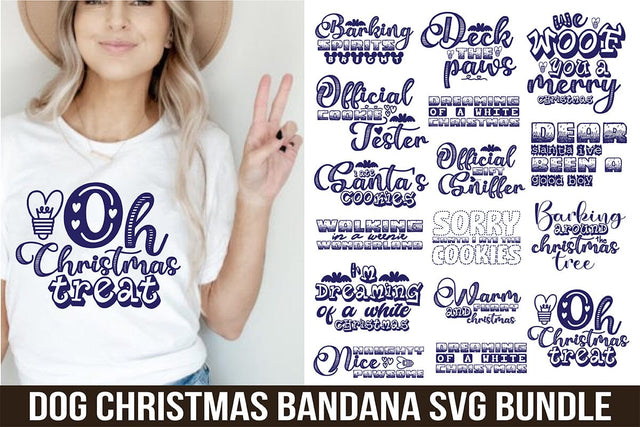 Dog Christmas Bandana SVG orpitasn 
