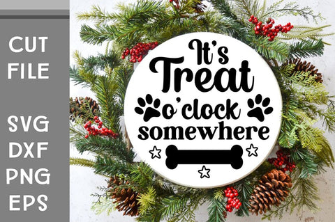 Dog Christmas Round Ornament Svg Bundle. Pet Animal Quotes SVG Svgcraft 