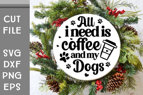 Dog Christmas Round Ornament Svg Bundle. Pet Animal Quotes SVG Svgcraft 