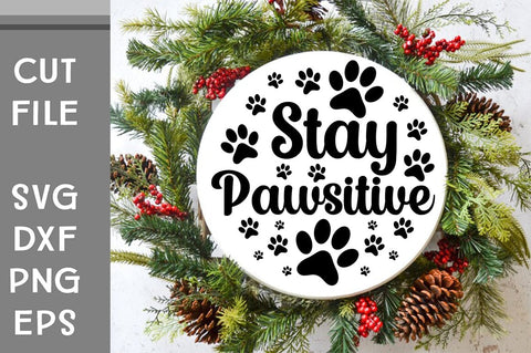 Dog Christmas Round Ornament Svg Bundle. Pet Animal Quotes SVG Svgcraft 