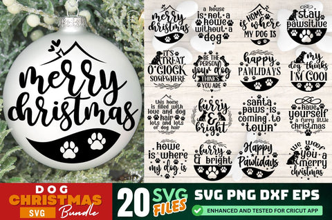 Dog Christmas SVG Bundle SVG Designangry 