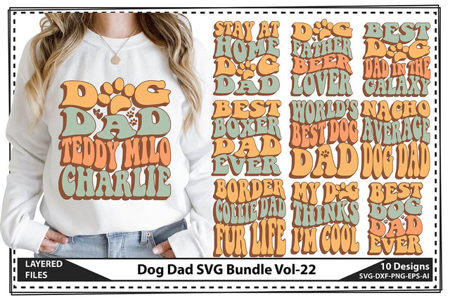 Dog Dad SVG Bundle Vol-22 SVG shah alam 