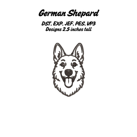 Dog Embroidery File Set Embroidery/Applique DESIGNS Stitched Haus 