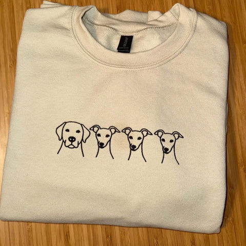 Dog Embroidery File Set Embroidery/Applique DESIGNS Stitched Haus 