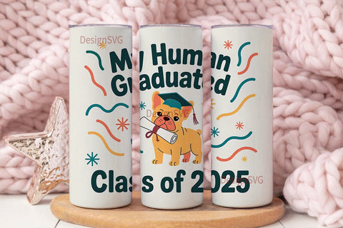 Dog Graduation 20oz Tumbler Design Sublimation DesignSVG 