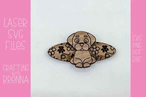 Dog Hair Clip Laser SVG File SVG Crafting With Brenna 