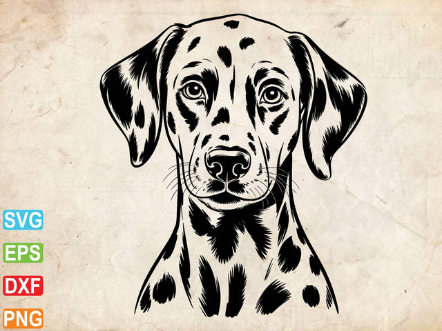 Dog Heads SVG, Dog Clipart for Cricut, Dog Collar Decal SVG Creativeart88 