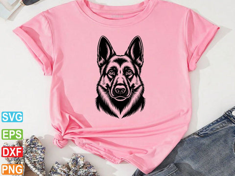 Dog Heads SVG, Dog Clipart for Cricut, Dog Collar Decal SVG Creativeart88 