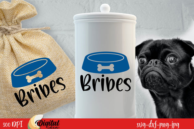 Dog Jar Treat SVG. Dog Treat Lover. Dog Paw SVG SVG Evgenyia Guschina 