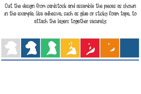 Dog, Labrador SVG | 3D Shadowbox design. SVG Digital Gems 