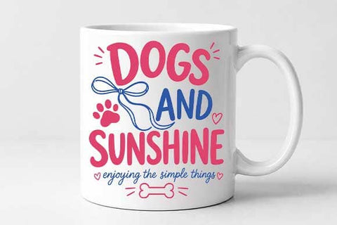 Dog Lover PNG Dogs And Sunshine Sublimation Design Digital Download SVG BillahCrafts 