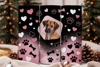 Dog Lover Tumbler Design Sublimation DesignSVG 