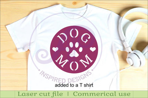 Dog lovers Coasters, laser cut out 1 SVG APInspireddesigns 