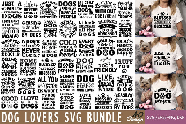 Dog Lovers SVG Bundle SVG Angelina750 