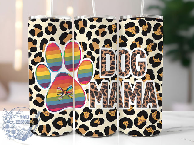 Dog Mama Affirmations Tumbler Wrap, Dog Affirmations Tumbler Wrap, 20oz Sublimation Tumbler, Pet Lover Tumbler, Positive Dog Quotes Tumbler, Fur Mom Gift, Cute Dog Mom Design Sublimation ToriDesigns 