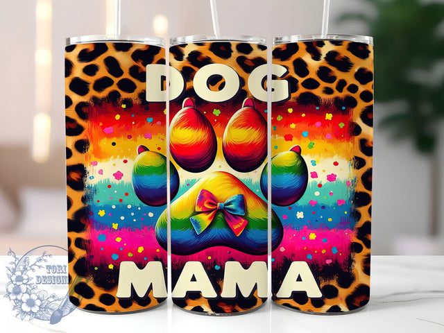Dog Mama Affirmations Tumbler Wrap, Dog Affirmations Tumbler Wrap, 20oz Sublimation Tumbler, Pet Lover Tumbler, Positive Dog Quotes Tumbler, Fur Mom Gift, Cute Dog Mom Design Sublimation ToriDesigns 