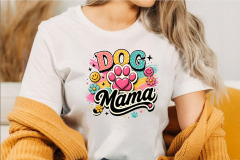 Dog Mama Cute Sublimation Clipart Sublimation SVGArt 