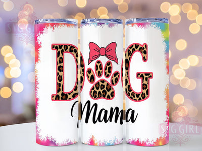Dog Mama Puppy Affirmations Tumbler Wrap, Puppy Affirmations Mug, Pet Lover Cup, Positive Dog Quotes Wrap, Fur Mom Gift, Inspirational Dog Design, Sublimation Tumbler Wrap Sublimation SvggirlplusArt 