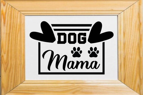dog mama SVG Angelina750 