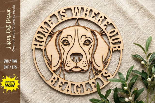 Dog Memorial Circle Laser Cut, dog memorial svg, pet memorial svg, SVG Regulrcrative 