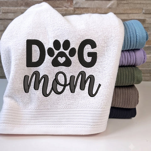 Dog Mom Embroidery Design – Cute Paw Print Heart Dog Lover Machine Embroidery File Embroidery/Applique DESIGNS PatternFeed8 