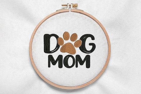 Dog Mom for Machine Embroidery Embroidery/Applique DESIGNS SvgOcean 
