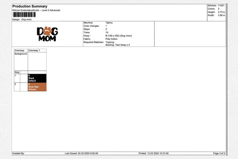 Dog Mom for Machine Embroidery Embroidery/Applique DESIGNS SvgOcean 