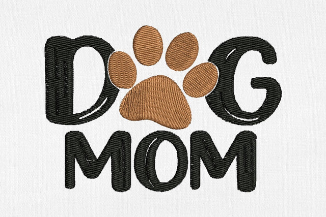 Dog Mom for Machine Embroidery Embroidery/Applique DESIGNS SvgOcean 