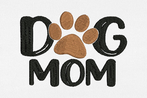 Dog Mom for Machine Embroidery Embroidery/Applique DESIGNS SvgOcean 