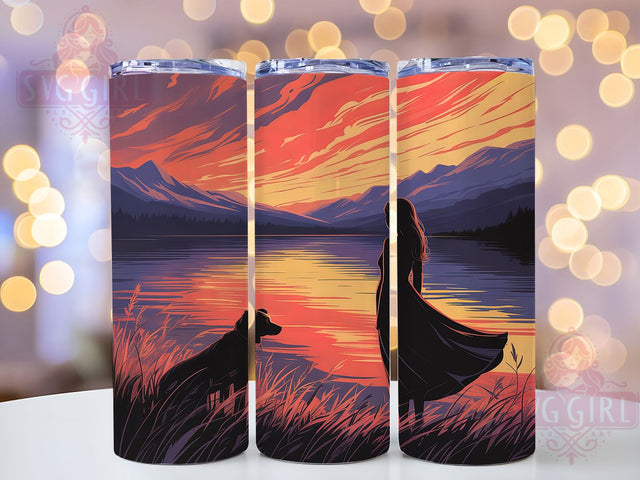 Dog Mom Friendship Tumbler Wrap, Pet Lover Design, Dog Mom Tumbler, Best Friend Quote, Sublimation Template, 20oz Tumbler Wrap, Dog Owner Gift Sublimation SvggirlplusArt 