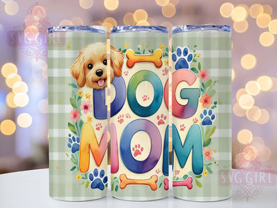 Dog Mom Fur Mama Tumbler Wrap, Puppy Lover Mug, Fur Mama Cup, Pet Parent Wrap, Cute Dog Design, Animal Lover Gift, Sublimation Tumbler Wrap Sublimation SvggirlplusArt 