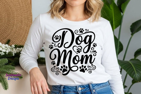 Dog Mom Life SVG | Funny Dog Lover SVG SVG Sublimatiz Designs 