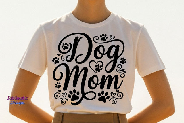 Dog Mom Life SVG | Funny Dog Lover SVG SVG Sublimatiz Designs 