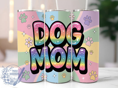Dog Mom Positive Quote Tumbler Wrap, Pet Affirmation Cup, Positive Dog Lover, Dog Parent Gift, Inspirational Pet Design, Dog Life Tumbler, Puppy Love Quotes Sublimation ToriDesigns 