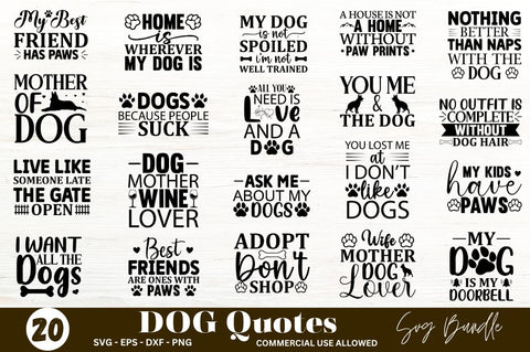Dog Mom Svg Bundle SVG Designangry 