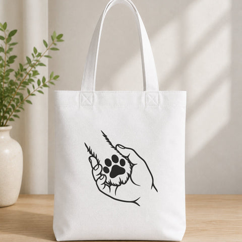 Dog Paw in Human Hands Embroidery Design – Pet Love Paw Print Machine Embroidery File, Dog Mom Pet Memorial Design Embroidery/Applique DESIGNS PatternFeed8 