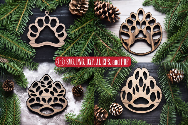 Dog Paw Laser Cut SVG Bundle SVG MD JOYNAL ABDIN 