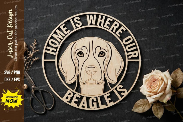 Dog Quote Circle Laser Cut, dog svg, dog quote svg SVG Regulrcrative 