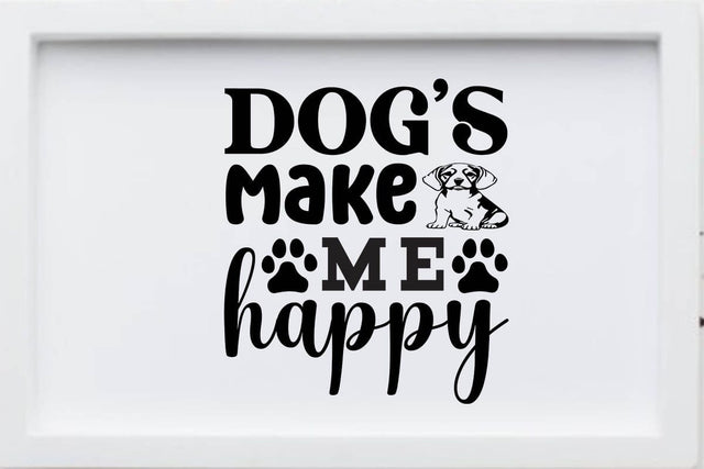 Dog s make me happy SVG Angelina750 