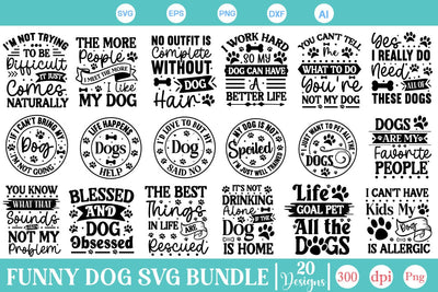 Dog SVG Bundle, Dog Bandana SVG, Funny Dog Bandana SVG Bundle, Funny Dog SVG Bundle, SVGs,Quotes and Sayings,Food & Drink,On Sale, Print & Cut SVG DesignPlante 503 