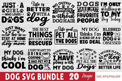 Dog Svg Bundle SVG Angelina750 