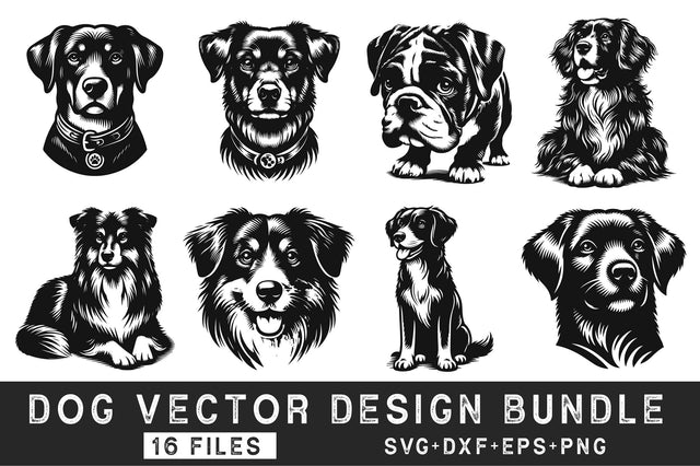 Dog Svg Files Bundle SVG Rupkotha 