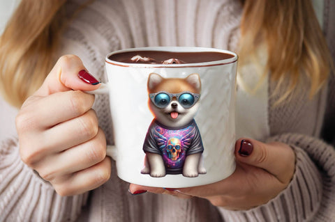 Dog T-shirt Clipart PNG Sublimation Clipart Sublimation SVGArt 