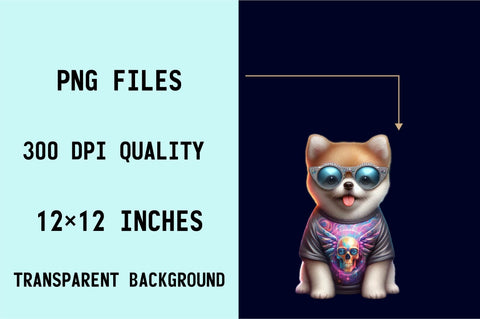 Dog T-shirt Clipart PNG Sublimation Clipart Sublimation SVGArt 