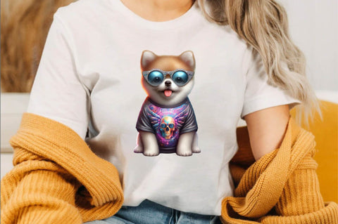Dog T-shirt Clipart PNG Sublimation Clipart Sublimation SVGArt 