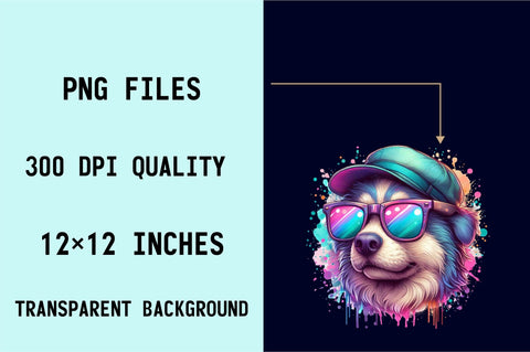 Dog T-shirt Clipart PNG Sublimation Clipart Sublimation SVGArt 